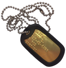 Brass embossed military for sale  Scottsville
