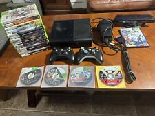 Lote Consola Microsoft Xbox 360 E 500GB con 21 Juegos + 2 Mandos y Kinect segunda mano  Embacar hacia Argentina