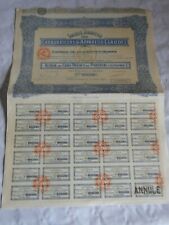 Vintage share certificate d'occasion  Bais