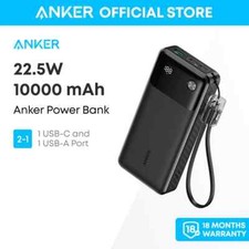 Anker Power Bank carregamento rápido PowerCore 10000mAh com 1 cabo USB C e 1 USB-A comprar usado  Enviando para Brazil