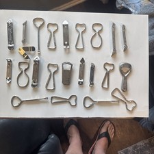 Lote de 23 abridores de lata de cerveja vintage de metal publicidade comprar usado  Enviando para Brazil