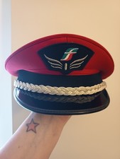 Cappello ferrovie collezione usato  Napoli