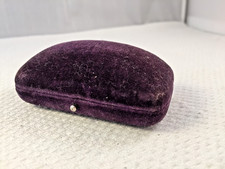 Caixa de abotoaduras vintage de veludo roxo comprar usado  Enviando para Brazil