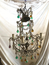 Lustre cage pampilles d'occasion Lustre cage pampilles d'occasion  Marseille VIII