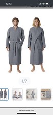 Waffelpique bademantel saunama gebraucht kaufen  Zeitz