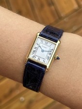 Montre cartier tank d'occasion  Colombes