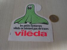 Autocollant publicite vileda d'occasion  Gréoux-les-Bains