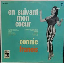 LP de vinil Connie Francis - En Suivant Mon Coeur muito bom estado M-499 Canadá pop latino comprar usado  Enviando para Brazil