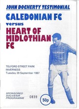 Inverness caley hearts for sale  GATESHEAD