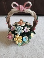 Vintage flower capodimonte for sale  MORPETH