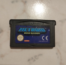 Gioco Metroid ZERO MISSION Gba EUR Game Boy advance Nintendo original comprar usado  Enviando para Brazil