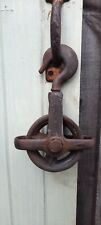 Vintage pulley hoist for sale  LEDBURY