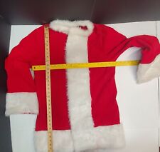 Papai Noel masculino 11 peças. Terno de Natal Adulto Deluxe Tamanho P Santa Con, Cos Play comprar usado  Enviando para Brazil