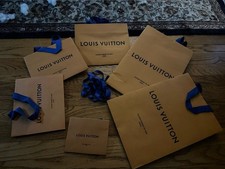Sacolas de presente autênticas Louis Vuitton embalagem em excelente estado usado comprar usado  Enviando para Brazil