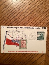 Poland stamps. card for sale  Dearborn