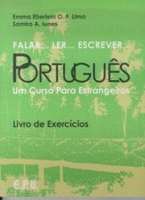 FALAR...LER...ESCREVER...PORTUGUES EXERCICIOS: UM CURSO By Emma Eberlein Lima comprar usado  Enviando para Brazil