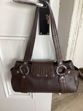 Oroton chocolate brown for sale  BEXHILL-ON-SEA