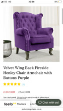 Plush deep purple for sale  UK