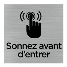 Plaque porte sonnez d'occasion  Cambrai