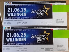 Vip tickets schlagerstern gebraucht kaufen  Reken