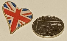 Union jack pin for sale  TILBURY