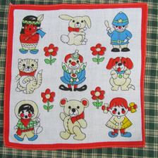 Vintage retro handkerchief for sale  DAVENTRY