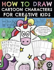 Como desenhar personagens de desenhos animados para crianças criativas: um livro de desenho passo a passo Wi, usado comprar usado  Enviando para Brazil