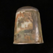 Country scene thimble. for sale  COALVILLE