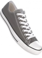 Tênis CONVERSE Feminino Tamanho 9 EUA Chuck Taylor All Star Delicado Top Baixo Cinza comprar usado  Enviando para Brazil
