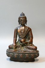 Bouddha médecine bronze d'occasion  Cazères