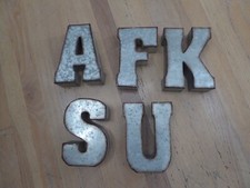 Galvanized metal abc for sale  Meridian