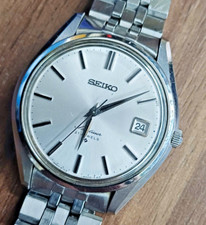 Seiko Skyliner 6102-8000 mostrador prata 21J (1634) comprar usado  Enviando para Brazil