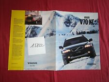 N°15822  : VOLVO V70 XC dépliant français 2000  comprar usado  Enviando para Brazil