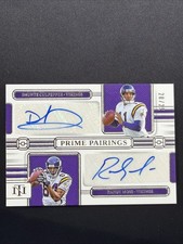 2024 National Treasures Prime Pairings Daunte Culpepper & Randy Moss PP-MIN /25 comprar usado 2024 National Treasures Prime Pairings Daunte Culpepper & Randy Moss PP-MIN /25 comprar usado  Enviando para Brazil