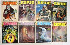 Lote (8) Cópias Lote de Revistas EERIE 1966-1969 HORROR Assustador WARREN Quadrinhos Vintage, usado comprar usado  Enviando para Brazil