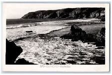 Cartão postal vintage publicado foto RPPC Guincho Rochedos Beach Santa Cruz Portugal comprar usado  Enviando para Brazil