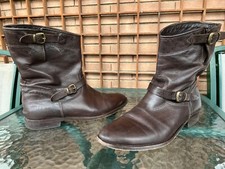 Belstaff leather boots usato  Avellino