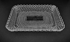 Plateau ancien verre d'occasion  Saverne