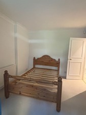 Solid pine bed for sale  LONDON