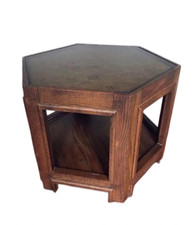 Vintage wood hexagon for sale  Fresno