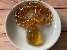 Beautiful glass carved for sale  SWANSEA