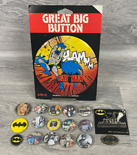 Vintage batman pin for sale  STOKE-ON-TRENT