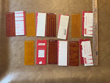 7 placas vintage Gestetner sombreamento, borda, símbolos padrão 14, 70, 57, 8, 4, 40, usado comprar usado  Enviando para Brazil