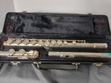 Flauta vintage Armstrong Elkhart Ind. Modelo 104 dos EUA e estojo de transporte LEIA comprar usado Flauta vintage Armstrong Elkhart Ind. Modelo 104 dos EUA e estojo de transporte LEIA comprar usado  Enviando para Brazil