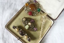 Vintage scottish brooches for sale  OLNEY