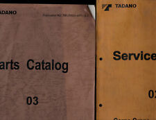 2) Manuales de servicio y piezas de grúa de carga Tadano TM-ZR500XL-4   segunda mano  Embacar hacia Argentina