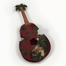 Vtg tiki guitar for sale  New London