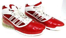 2008 Adidas SM Rapid Bounce Pro High Tops TAM 18 EUA / Vermelho e Branco Bom Usado comprar usado  Enviando para Brazil