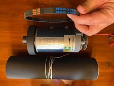 Motor DC para esteira Merax - 500w, 5.5amp - com correia de transmissão e correia de corrida 13" comprar usado  Enviando para Brazil