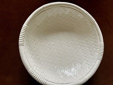 italian ceramic woven bowl for sale  Lake Zurich